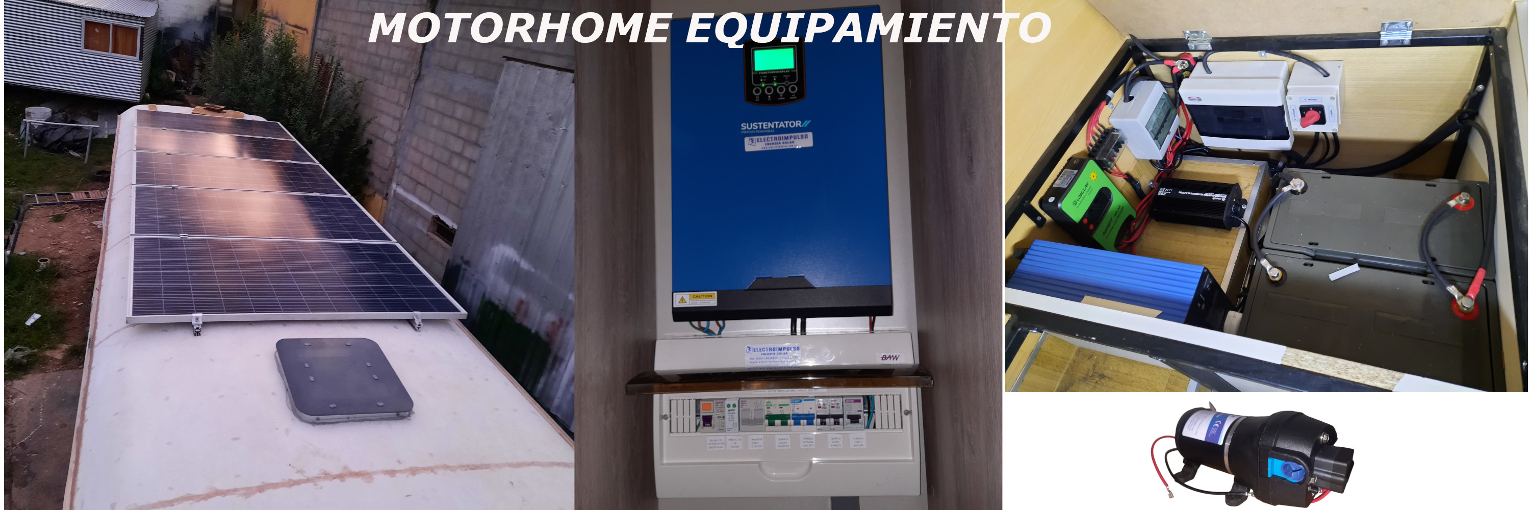 equipos para motorhome